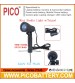 220V 50W Portable Photo Studio Light Desktop Photography Shooting halogen point Lamp Daylight Bulb + Tripod Stand for Softbox BY PICO